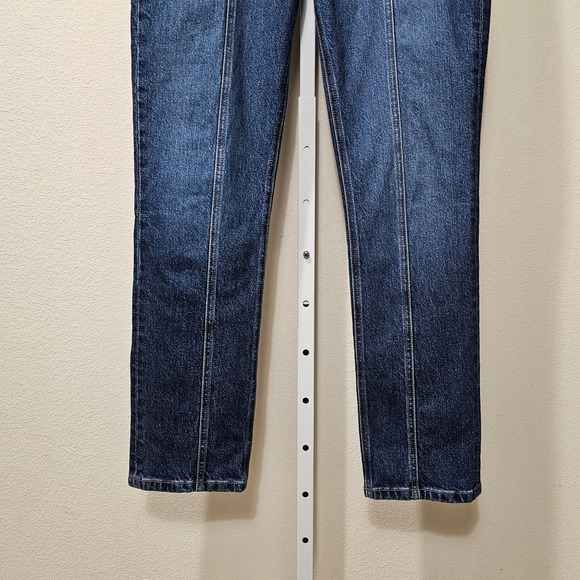 REFORMATION Women's Amie Seamed High Rise Skinny Jeans Sz 28 - Picture 4 of 15